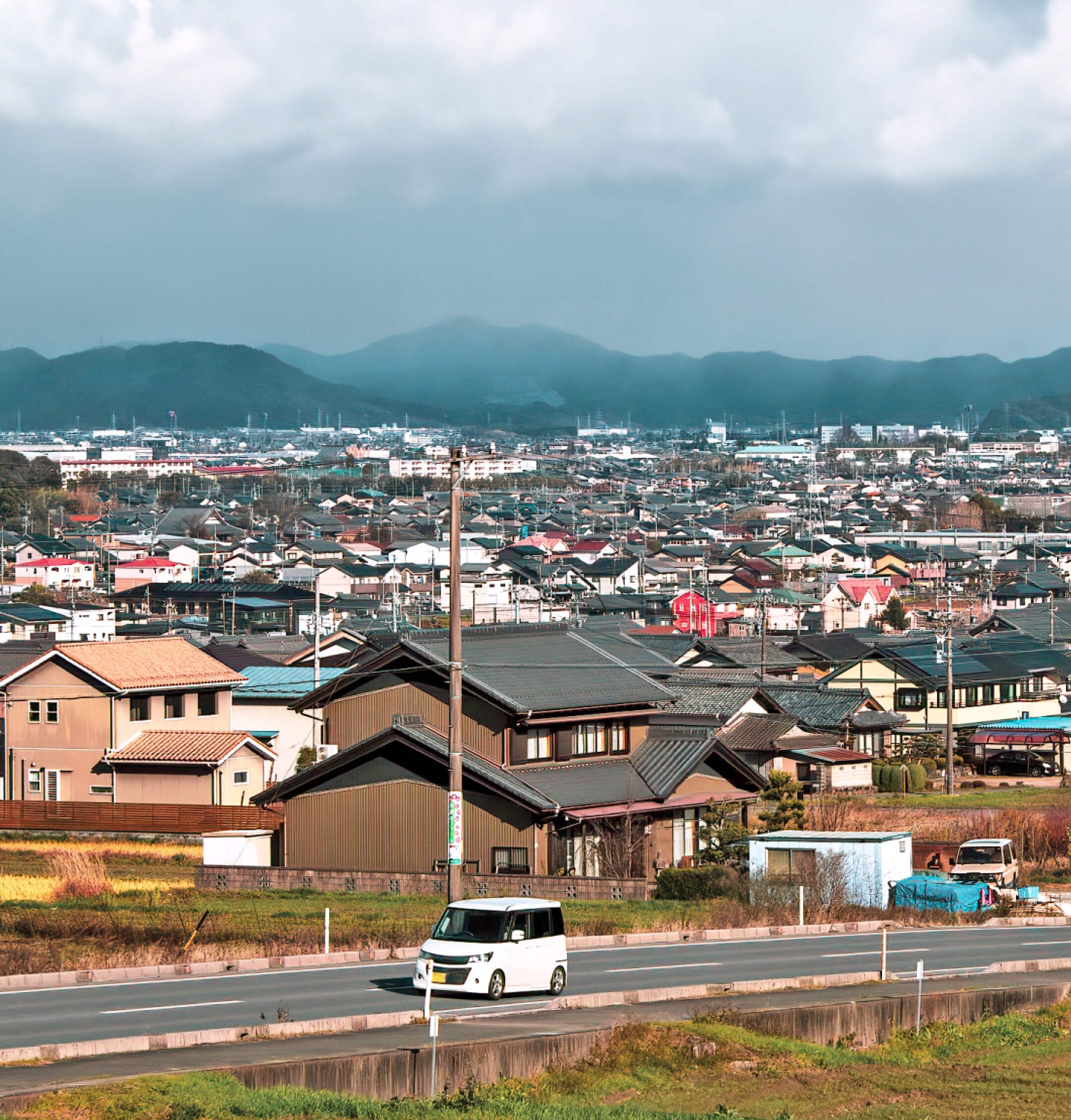 池田町の風景